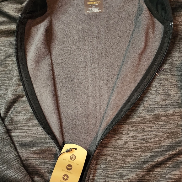 Vintage Men's Gray Zip-Up Jacket - Picture 5 of 6